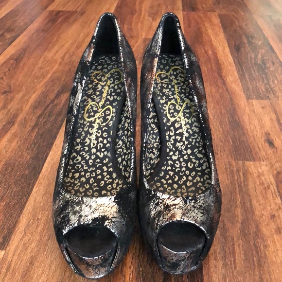 Peep Toe high heels - Picture 2 of 3